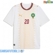 Camisa de time de futebol Marrocos Ayoub El Kaabi #20 Replicas 2º Equipamento Mundo 2026 Manga Curta
